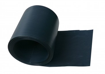 Sichtschutz-Streifen Hart PVC 1 x 2,55m anthrazit
